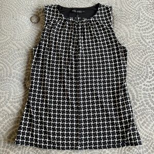 White House Black Market jersey knit top size S